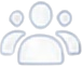Imagem de contorno de 3 pessoas